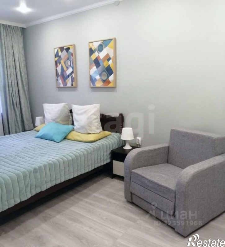 1-комн квартира ул Андрея Губина, 21,  д. 21