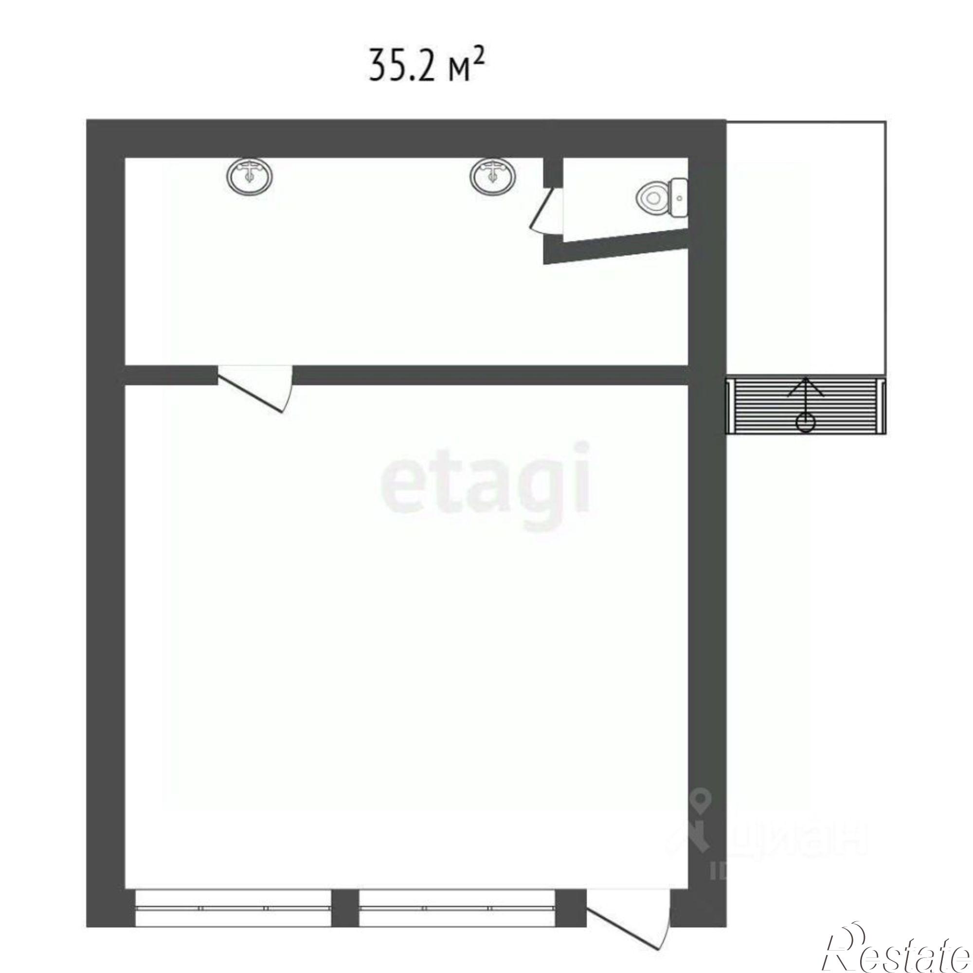 Купить торговое помещение за 5 071 040 рублей на ул Узбекистанская, 4
