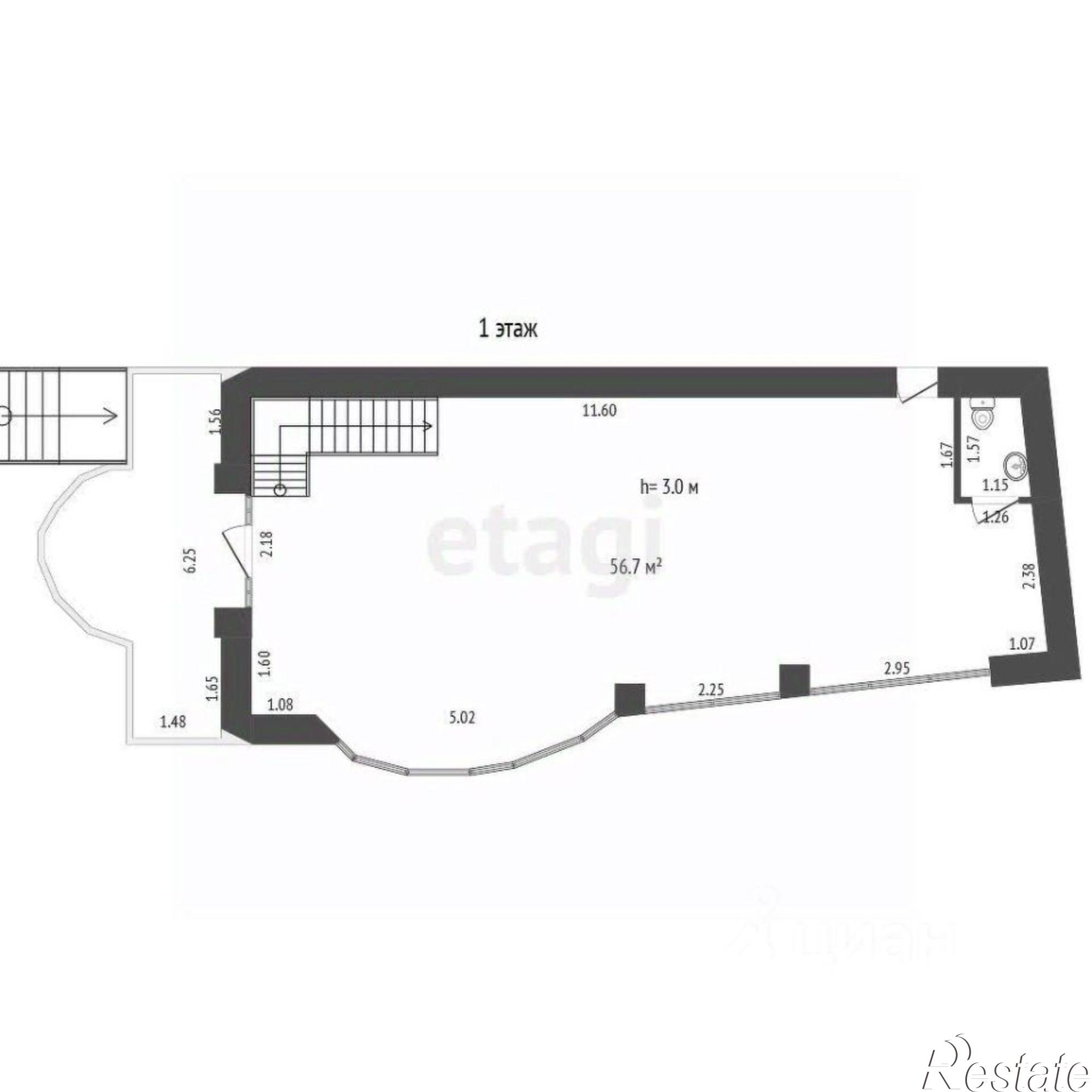 Купить помещение свободного назначения за 92 400 000 рублей на улица Желябова, 14