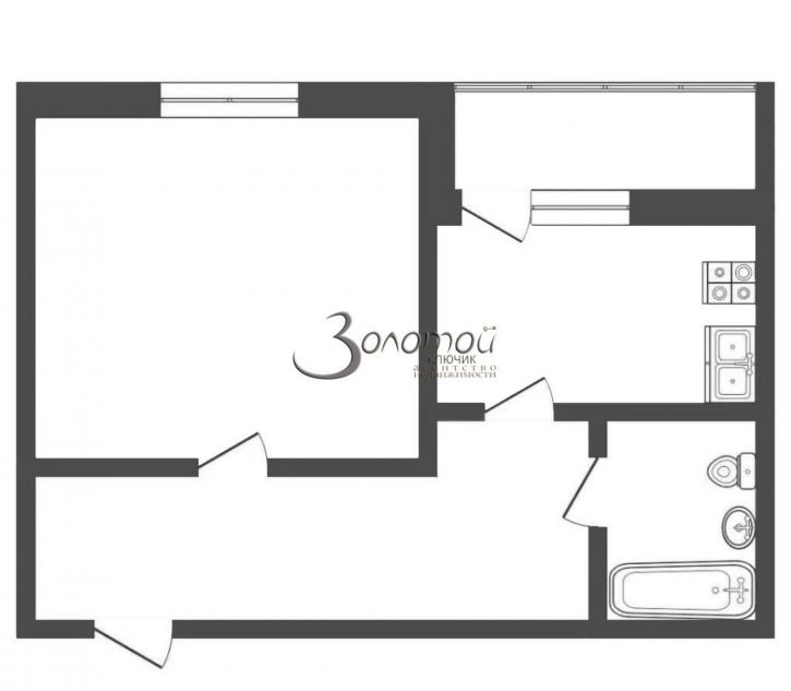 1-комн квартира Пионерская ул, 1