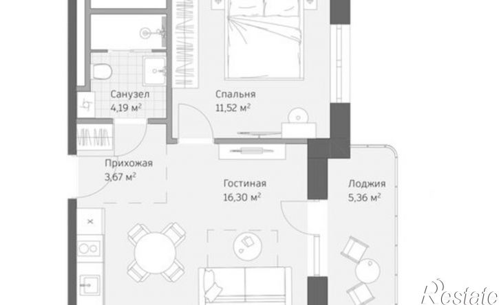 2-комн квартира в новом доме ул Шаумяна, 31,  д. 31