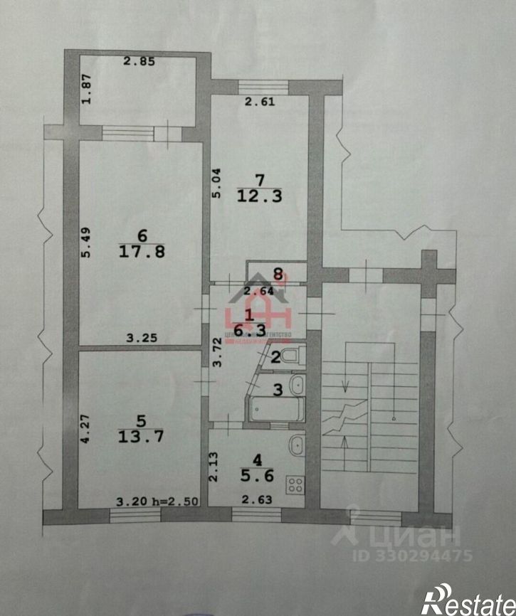 3-комн квартира улица Тельмана, 3,  д. 3