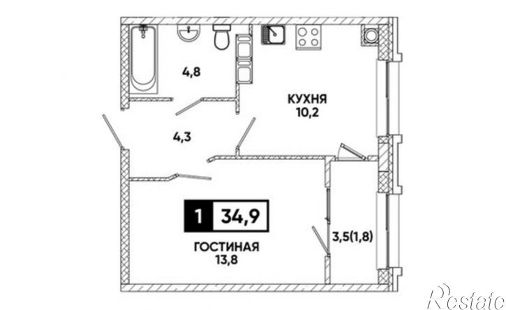 1-комн квартира ул Катыхина, 183 16,  д. 183 16,  к. 16