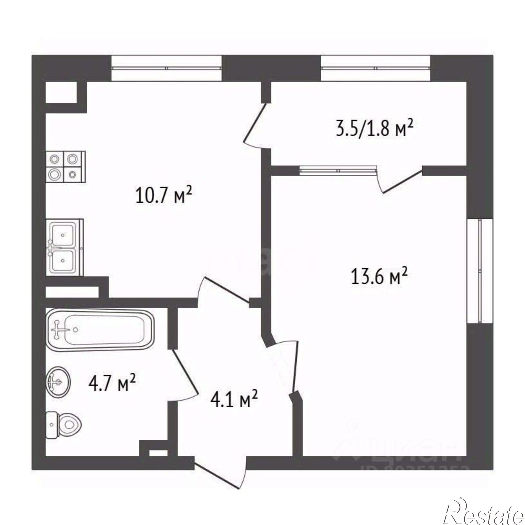 Купить квартиру за 15 500 000 рублей