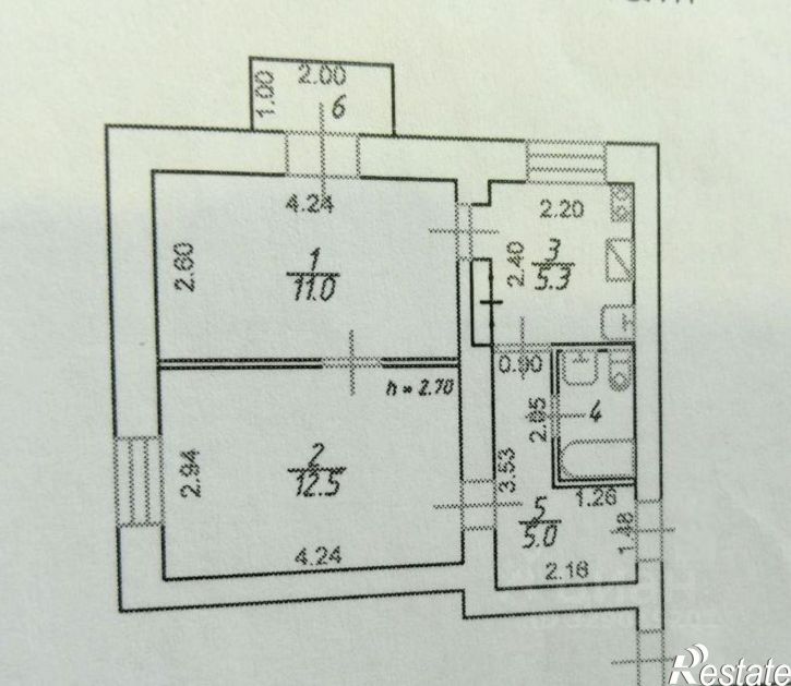 2-комн квартира ул Кирова, 27,  д. 27