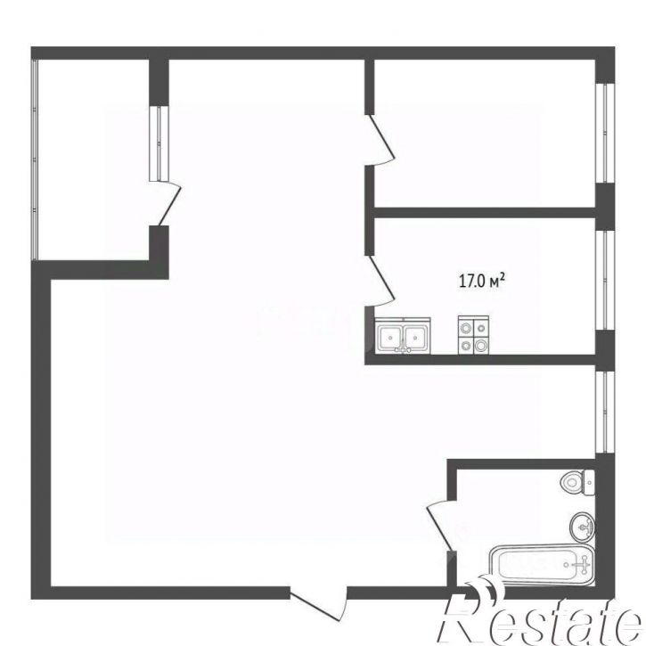 3-комн квартира улица Декабристов, 36 к1,  д. 36 к1